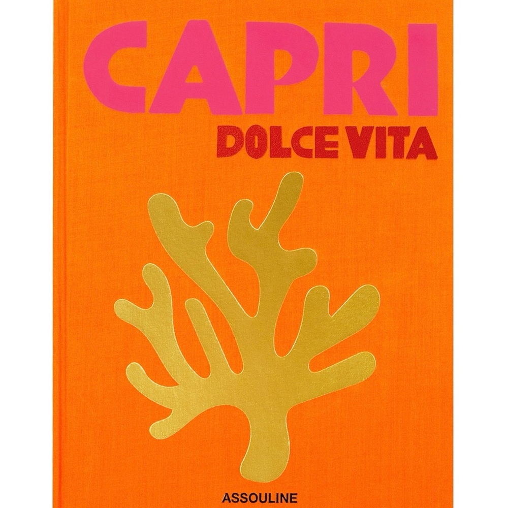 Assouline Capri Vibrant Orange Book